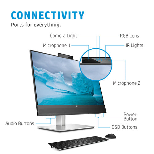 HP E24mv G4 computer monitor 60.5 cm (23.8 HP E24mv G4 computer monitor 60.5 cm (23.8